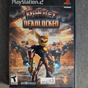 PS2 Sony Ratchet Deadlocked PlayStation 2 Video Game 🎮
